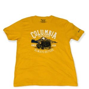 Columbia Short  Sleeve Shirt Mens Size L